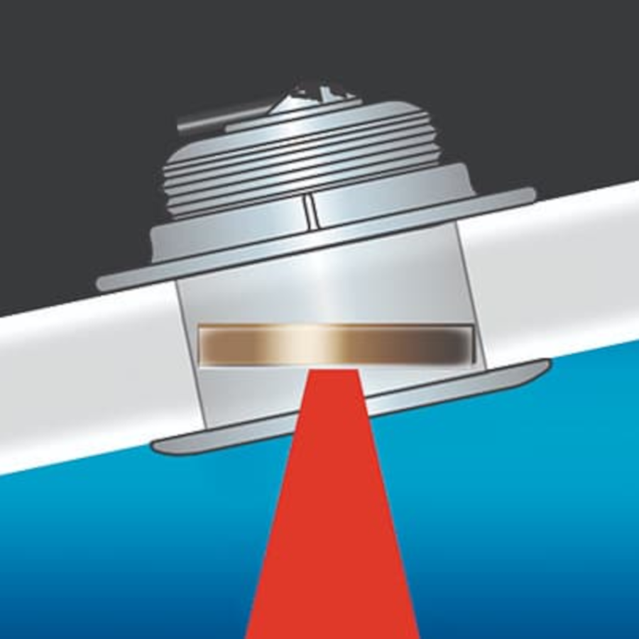 SS175L Chirp-ready Tilted Element™ Thru-hull