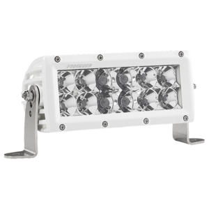 6" Spot/Flood Combo Light White Housing E-Series Pro