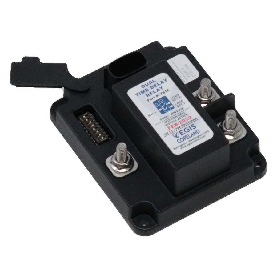 TDR Series Dual Output Time Delay Relay (2x80 A)