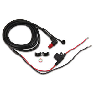 Right Angle 2-pin Power Cord with Threaded Collar