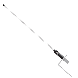 Lightweight Fiberglass Whip, 5/8" 24TPI Male, Includes N162F