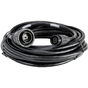 M&M Cable, 9-Pin 1kW Series with Humminbird 21-pin Connector -8m