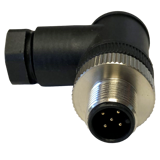 Micro Field Fit Connector, Right-Angle, Male