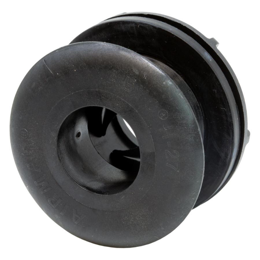 Airmar Plastic Low-Profile Housing with Valve Assembly, Shorty™ Sensor Speed/Temperature — 33-361-01
