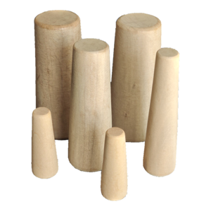 PLASTIMOUSA Wood Plugs - 6 pc set - 50501 / 47428