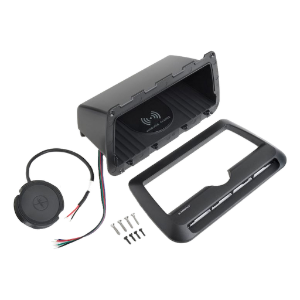 ROKK Wireless - Cove - RGB LED, 10W Waterproof Wireless Phone Charging Pocket 12/24V