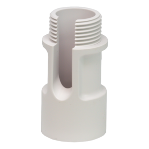 White Plastic Cable Extension Adapter