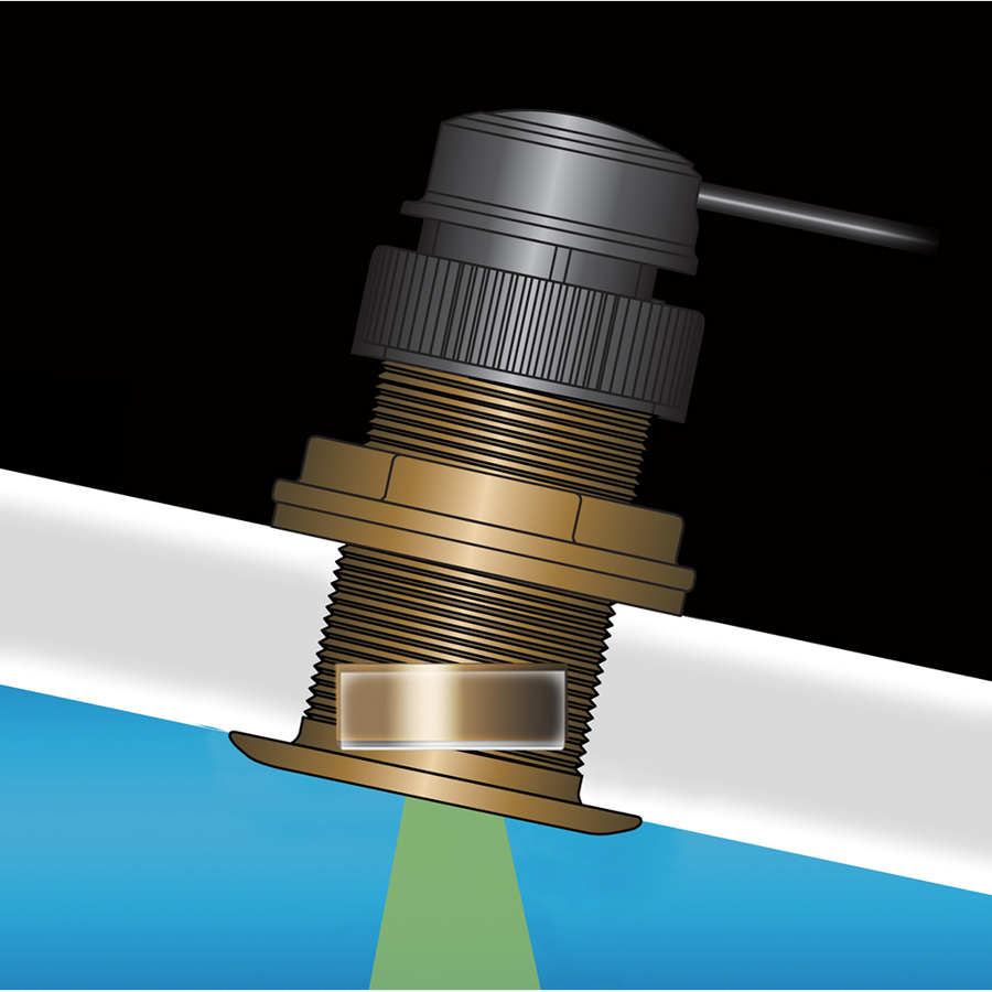 DT812 235kHz, 100W, Smart™ Sensor, Plastic with Valve, NMEA 2000