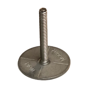 S/S #10 x 24 Stud, 1.50" Tall, 1.25" Base, 10 Pack