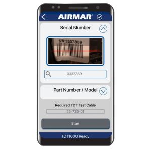 New bar code reader function makes identifying transducers easy. Serial number, model and test parameters are all determined by the bar code and SensorCheck is ready to begin testing.