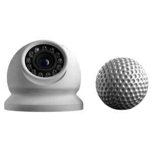 Mini Ball 2.8mm Camera NTSC, WA Lens