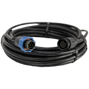 M&M Cable, 9-Pin 1kW Series with Lowrance 10k, 7-pin Connector - 8m