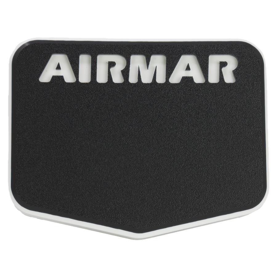 Airmar Logo Stern Saver Black/White/Black — SS04-BKW