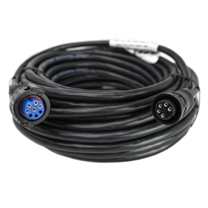 M&M Cable, 5-Pin 600W Series with Garmin 8-Pin Connector - 8m