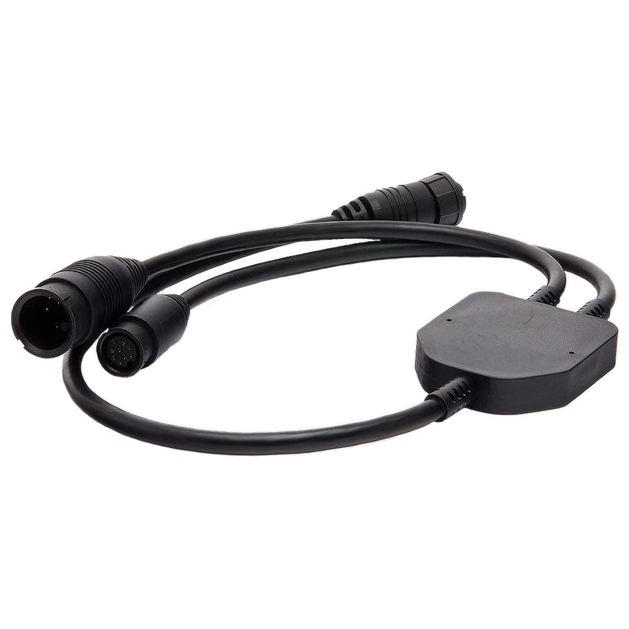 Transducer Adapter Cable Raymarine A80496 – Connect Axiom Pro RVX 11-pin To  CP370 8-pin Sonar Unit Transducer Cable