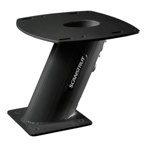 Aluminum PowerTower Aft Leaning 250mm / 10" for Radomes Black