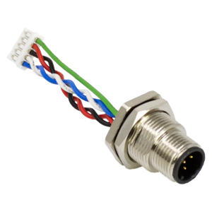 Cable Assembly M12 Male / 5 Way Header