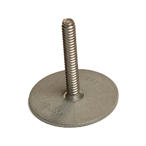 S/S #10 x 24 Stud, 1.25" Tall, 1.25" Base, 10 Pack