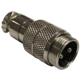 2-Pin Inline Male Connector