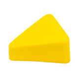 Yellow Triangle Bolt Plug for High Speed Fairing Blocks