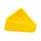 Yellow Triangle Bolt Plug for High Speed Fairing Blocks