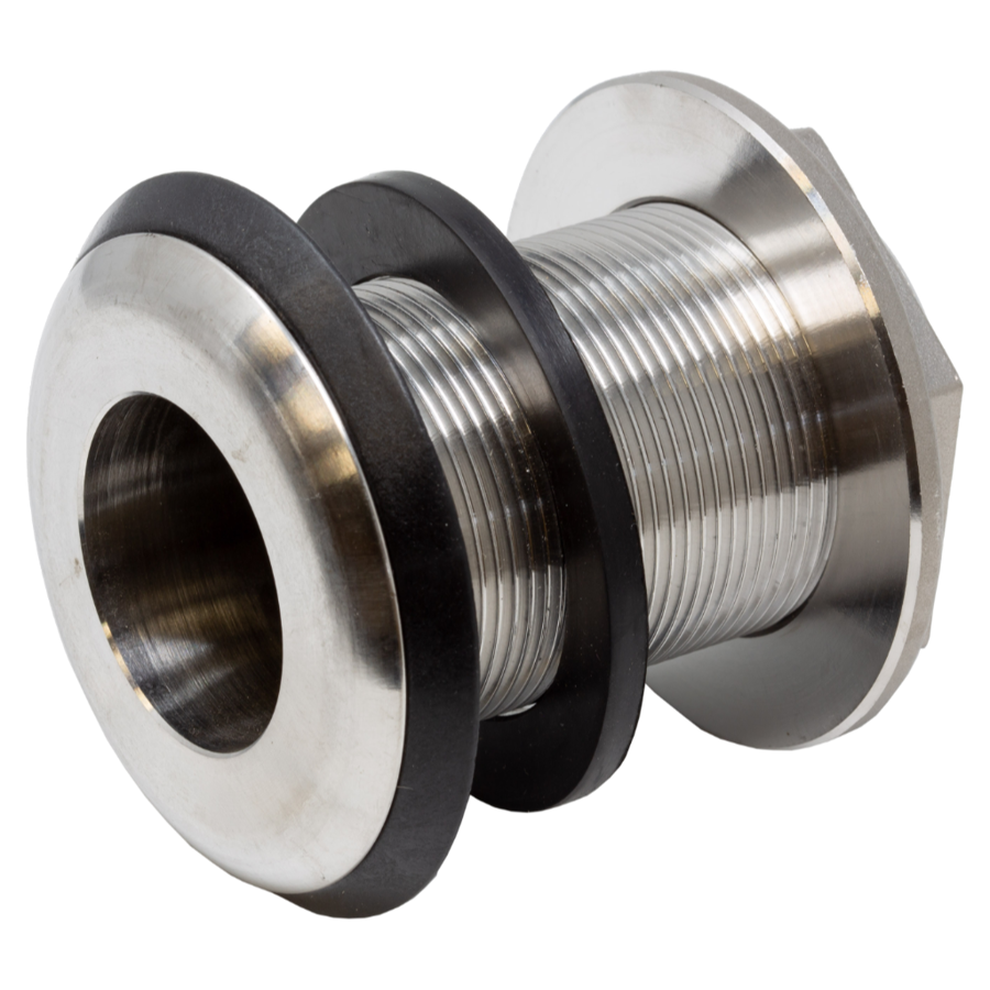 Airmar SS617V Stainless Low-Profile Housing with Integrated Valve — 33-617-01