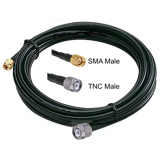 RF Cable Assembly for GPS or Iridium Ant, 25'