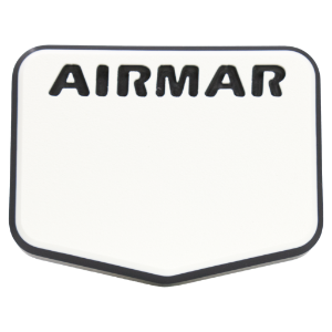 Airmar Logo Stern Saver White/Black/White