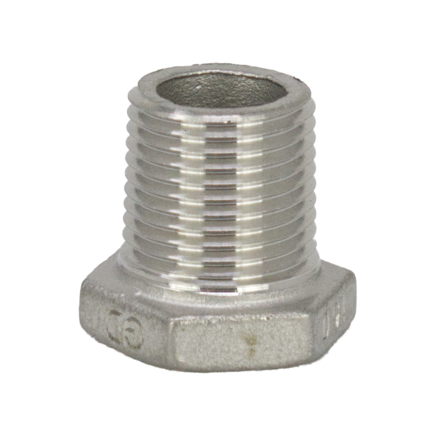 Airmar SmartFlex SS316 1/4-NPT to 3/8-NPT Pipe Reducer — PS-SS1438-PR